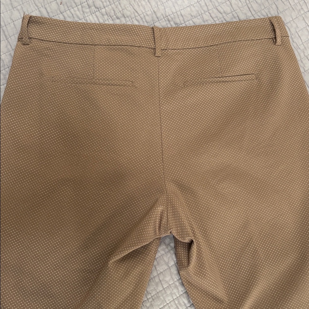 Liverpool Skinny Leg Ankle Length Trousers Ditzy Floral Khaki Size 14/32 - Picture 7 of 9